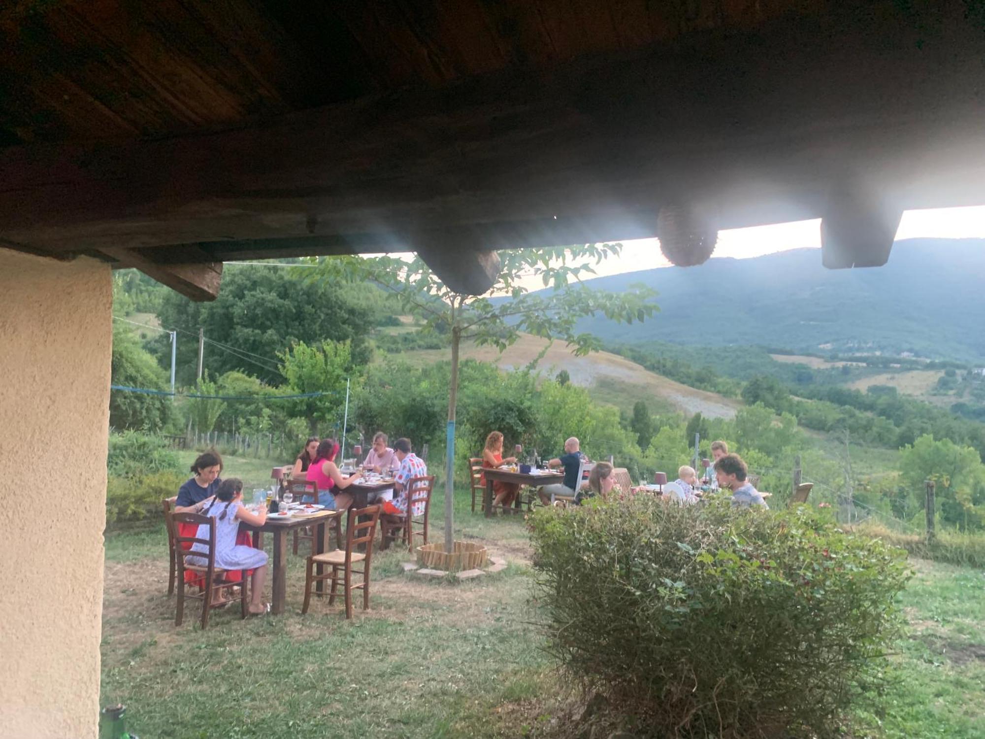Agriturismo Il Covo Del Solengo Valtopina Екстер'єр фото